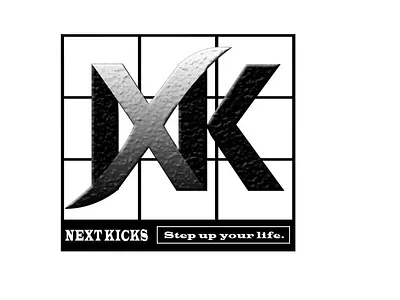 Next Kicks LOGO and Packaging By: Ray Allain D. branding design graphic design