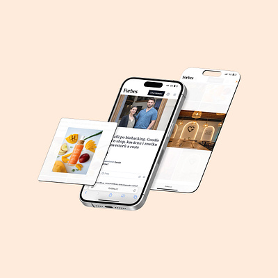 My photos that made it to Forbes ❤️🌸 branding design work