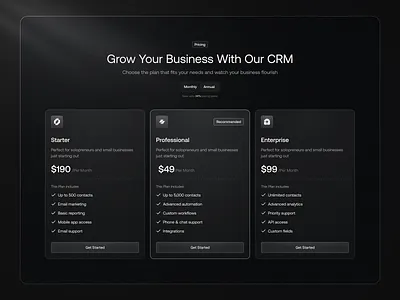 Pricing Design bento bento card bento grid figma landing page design pricing pricing section design ui ux web design website website design