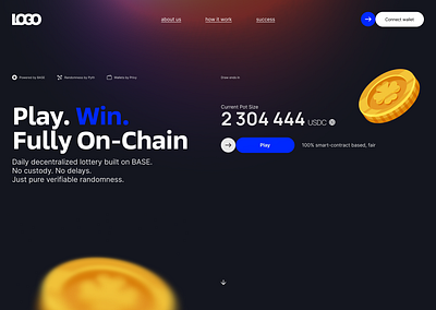 Landing Web 3.0 branding design gui interface landing ui web3.0
