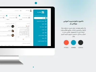 ✦Educational website design by Research Yar✦ animation app branding dashboard dashboard design design graphic design illustration logo motion graphics typography ui uiux ux vector