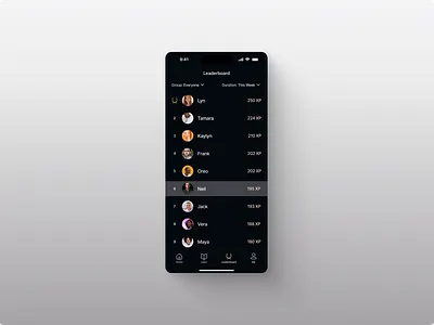 Leaderboard XP 🏆 leaderboard mobile app rakings xp