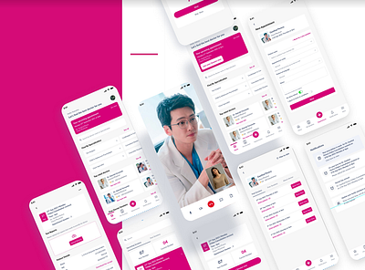 Doctor consultation app doctor consultation app medical app product design ui ux