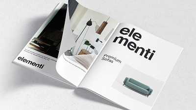 Elementi© Brand Identity abstract logo brand designer brand identity brand identity design branding design graphic design illustration lettermark logo logo modernlogodesign motion graphics ui