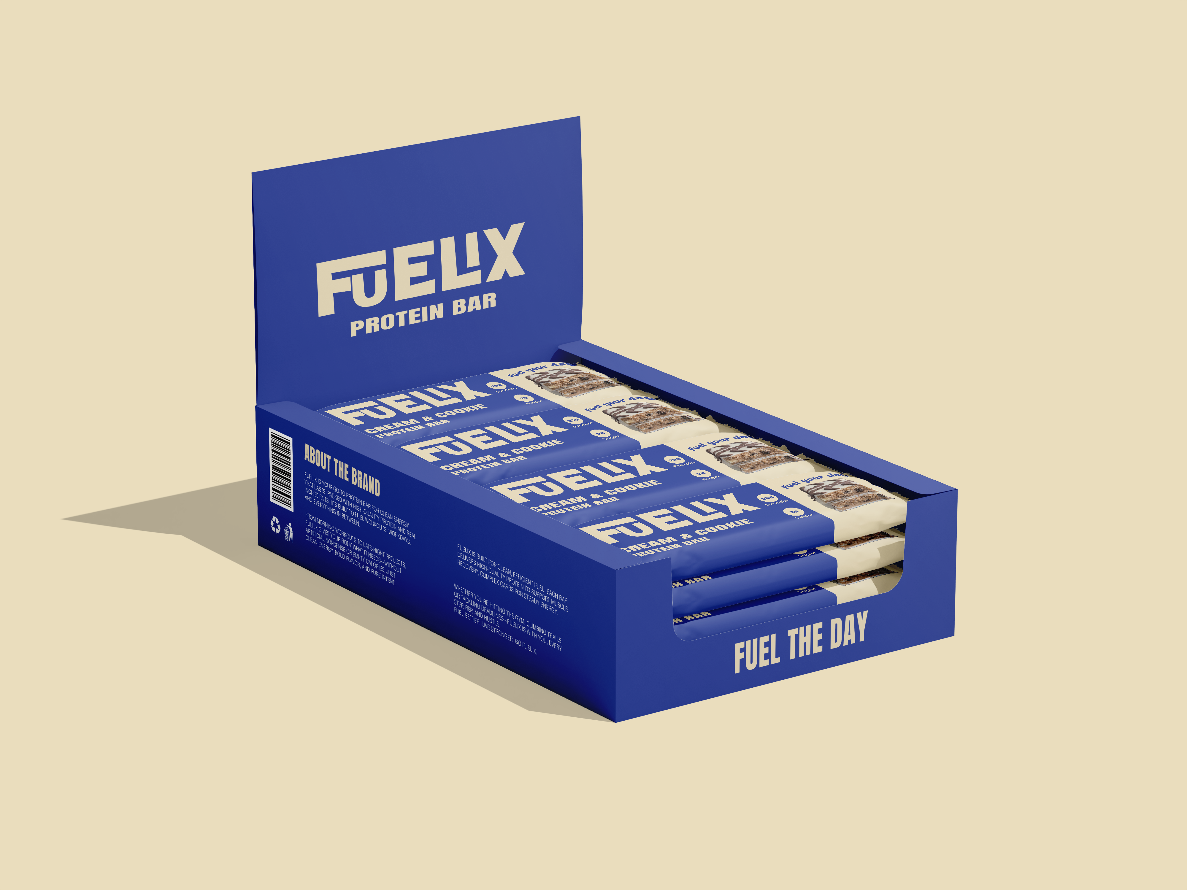 Fuelix - Fuel The Day brand design brand identity branding design freelance graphic graphic design logo packaging typography