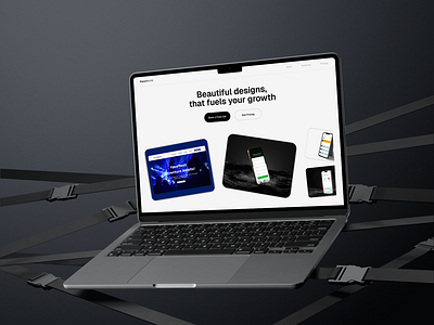 Portfolio Website design interface landing page portfolio ui user interface visual design web website