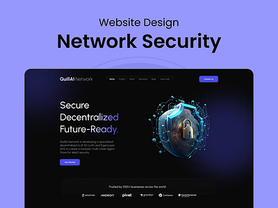Network Security Web3 web Design ui ux
