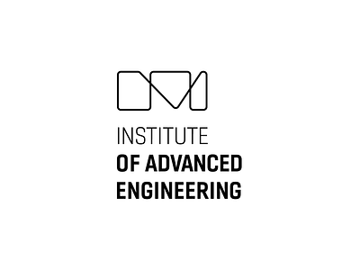 Institute of advanced engineering branding design logo logotype of advanced engineering