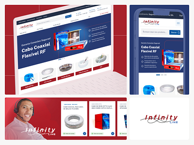 Infinity Cabos | Ecommerce Website accessibility redesign sitedeinstitucional ui ux webdesign