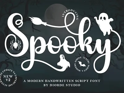 Spooky calligraphy font classy font display font elegant font fashion font halloween fonts handwriting font handwritten fonts invitation font lettered font pumpkin fonts script fonts spooky fonts