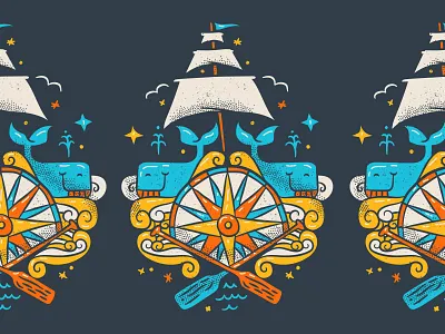Illustration assets bradning illustration nickelodeon pirate santiago of the seas ship