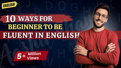 English for Beginners Youtube Thumbnail design graphic design graphicdesign thumbnail thumbnaildesign thumbnaildesing thumbnails youtube youtubedesign youtubethumbnail youtubethumbnaildesign