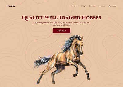 Horsey Web Design design illustration logo minimal modern ui unique ux versatile web website