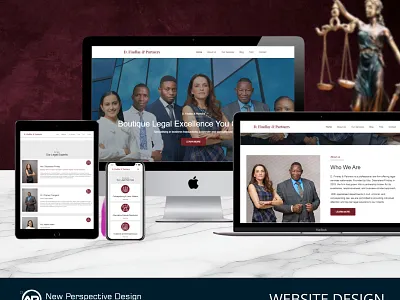 D. Findlay & Partners: A Bold New Website by New Perspective Des web design