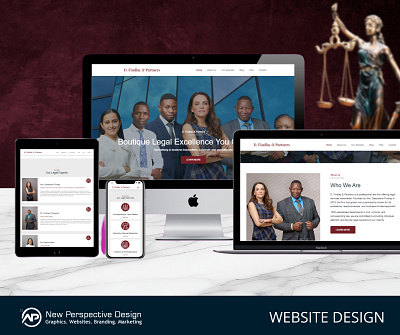 D. Findlay & Partners: A Bold New Website by New Perspective Des web design