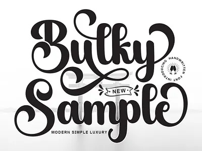 Bulky Sample banner fonts beautiful font black font branding font calligraphy font classy feminine font free font invitation font lovely font modern font scratchones signature font thick black thick font wedding fonts