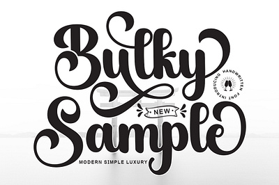 Bulky Sample banner fonts beautiful font black font branding font calligraphy font classy feminine font free font invitation font lovely font modern font scratchones signature font thick black thick font wedding fonts