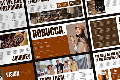 Robucca - Business Pitch Deck minimal