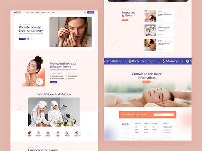 Genda | Beauty and Skincare Bootstrap 5 Template wellness