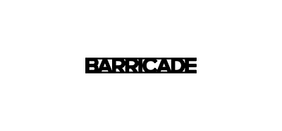 BARRICADE brand identity branding design icon illustration logo logo design logo mark logo type logobook logomark logos logotype mark type typo vector visual identity wordmark y2k