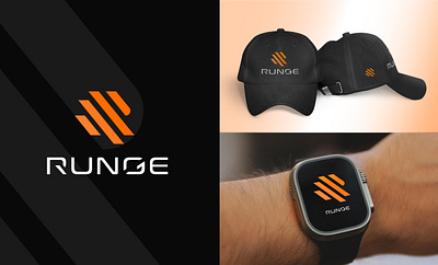 Runge Activewear abstract logo animation brand designer brand identity brand identity design branding graphic design lettermark logo logo modernlogodesign motion graphics ui