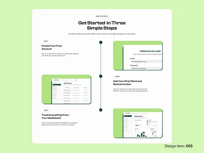 Process Section Design assets design landing page medical ui design presentation process section design saas design section design ui ui design ux ux design website ui design