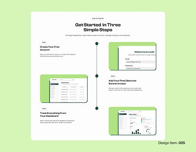 Process Section Design assets design landing page medical ui design presentation process section design saas design section design ui ui design ux ux design website ui design