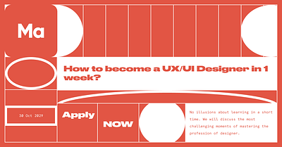 UI/UX Design Poster adobe branding design figma graphic design illustration poster