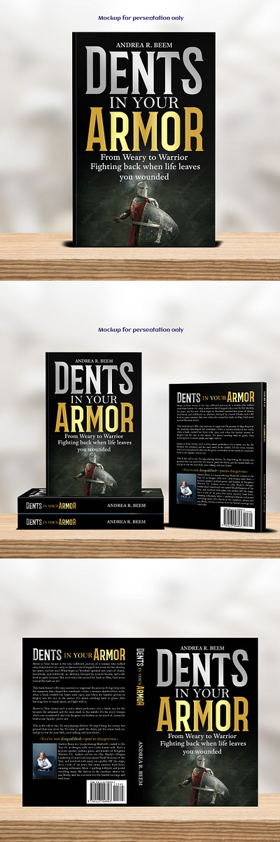 Book Cover Design: Dents in Your Armor book designer