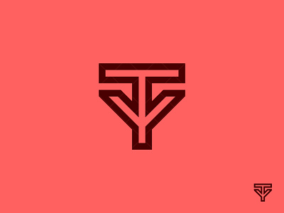 TY Logo branding design icon identity illustration lettermark logo logo design monogram monogram logo t ty ty logo ty monogram typography vector y yt yt logo yt monogram