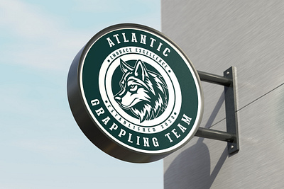 Atlantic Grappling Team brand refresh branding graphic design logo