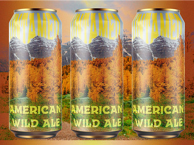 Untamed Beer Label Design beer beer art beer design branding brewery can can design craft beer design graphic design illustration label label design logo package packaging photoshop vector