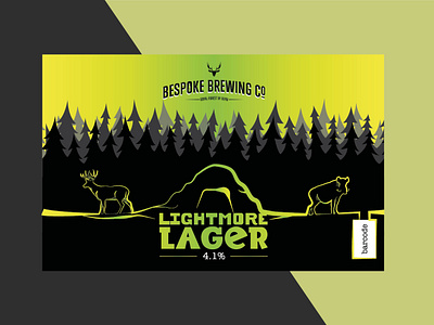 Lager label 330ml design 330ml label 3d mockup beer branding beer label brand design brand identity label design lager label pack design packaging packaging design product design