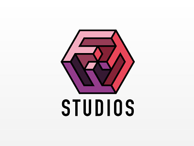 FFF Studios Logo branding logo project school studios typography