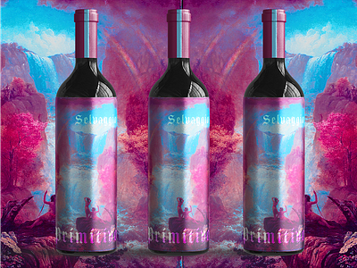 Primitivo Wine Label creative direction
