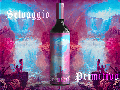 Selvaggio Wine Label creative direction