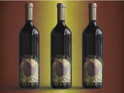 Fleur Ancienne Wine Label Design creative direction