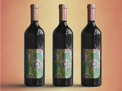 Amarone Wine Label creative direction