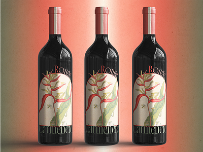 Carmenere Wine Label Design creative direction