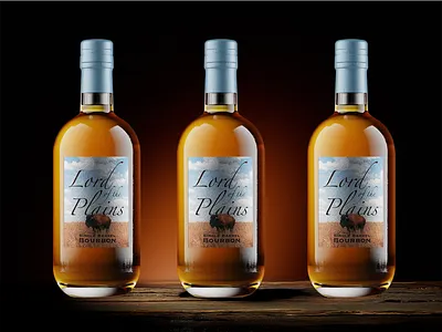 Lord of the Plains Bourbon Label