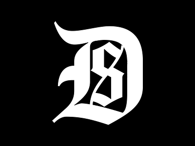 Darkside - Gothic Monogram bold design