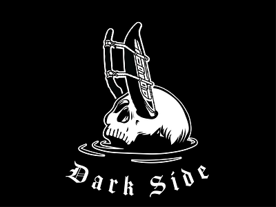 Darkside Logo gothic style