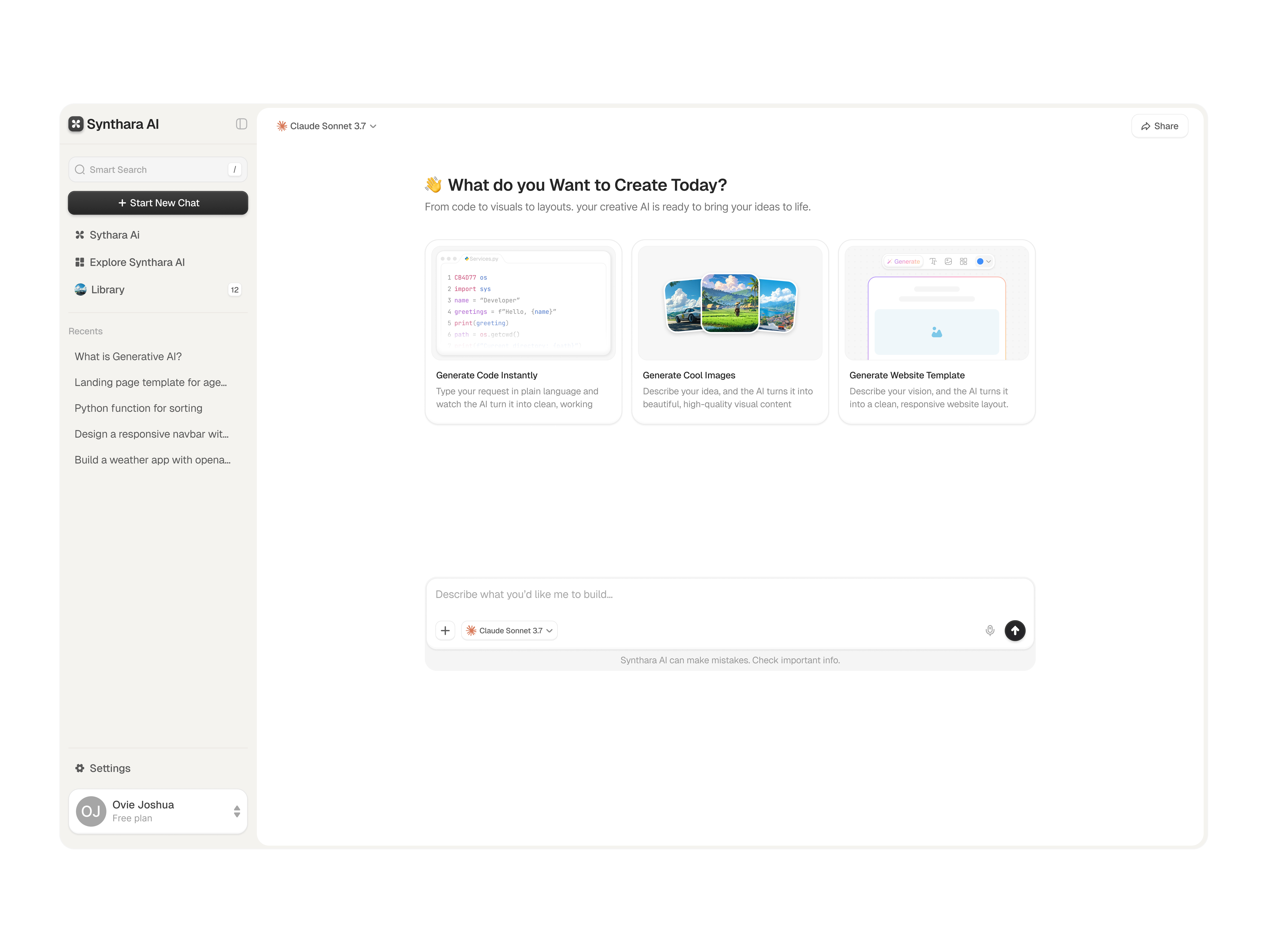 Code Generation AI - Home