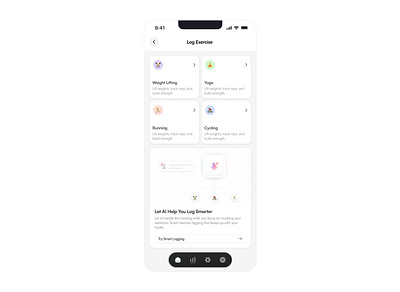 ✨Food Tracker - Log Exercise