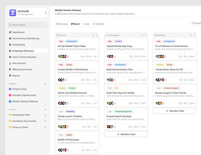 ✨HR Management - Project Tasks