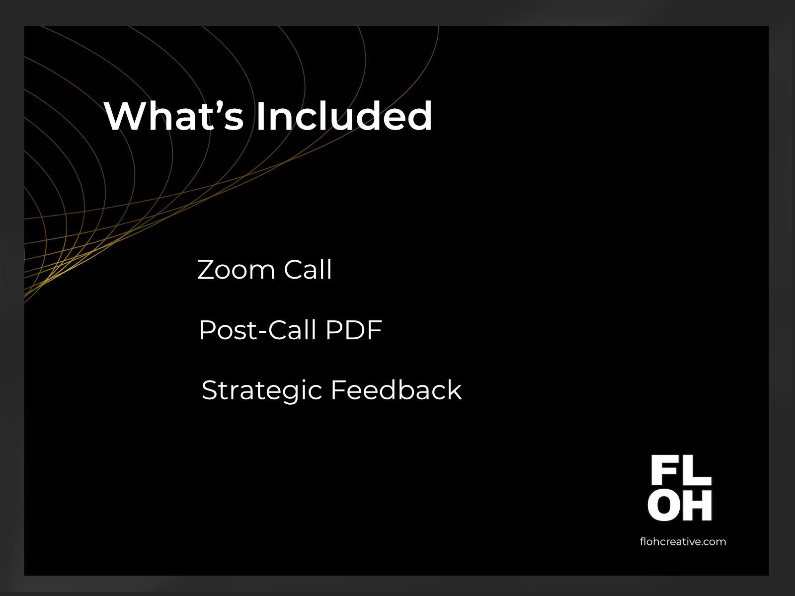 Example of Creative Brand Mentorship 1:1 – 60 Min