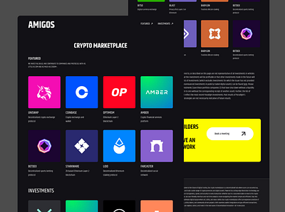 Crypto Marketplace Website coin listing coinmarket crypto crypto landing page crypto marketplace crypto website meme uxui webdesign
