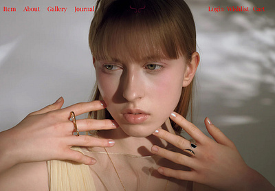 Jewelry Site Concept Design figma framer fururistic graphic design jewelry branding jewelry website luxury branding permium websites ui website y2k