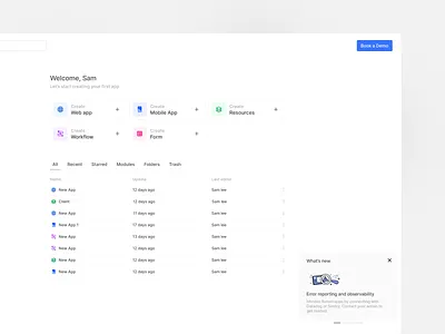 Retool - Concept Redesign ui ux
