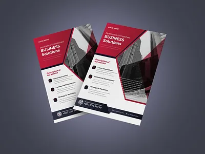 Creative Business Flyer Template ads creative business flyer template design graphic design illustration social media post ui